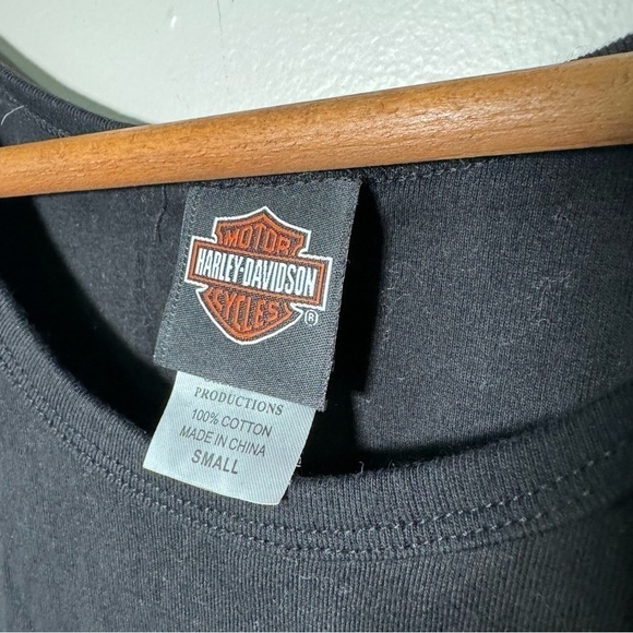 Harley Davidson st kitts Florida  tropical tank top S - Picture 4 of 6